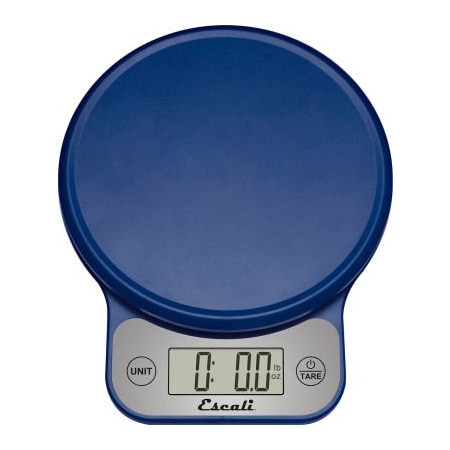 Escali. Escali Telero Digital Kitchen Scale, Blue T136U